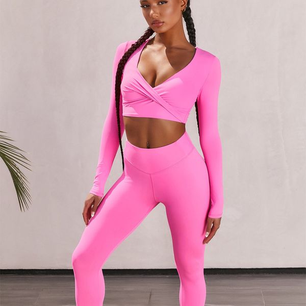 yoga outfits 2 piece set women gym clothing long sleeve casual tracksuit running sport fitness suit workout clothes for 2021, White;red
yoga outfits 2 piece set women gym clothing long sleeve casual tracksuit running sport fitness suit workout clothes for 2021, White;red