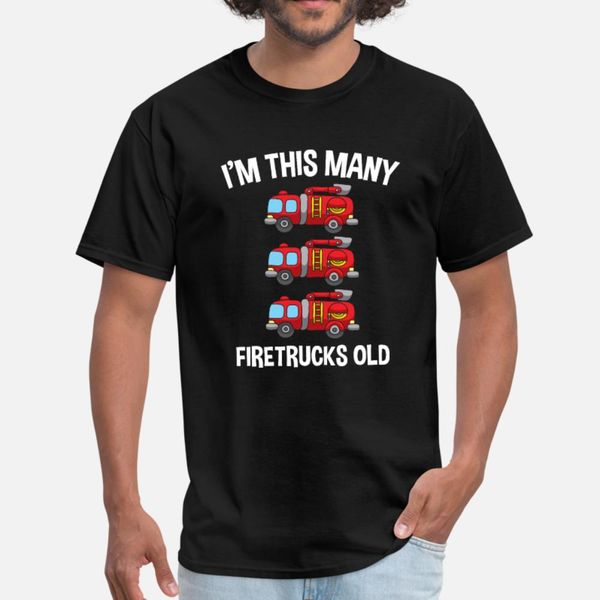 i m this many firetrucks old 3 birthday t shirt men character 100% cotton o-neck clothes fitness humor spring autumn trend shirt
i m this many firetrucks old 3 birthday t shirt men character 100% cotton o-neck clothes fitness humor spring autumn trend shirt