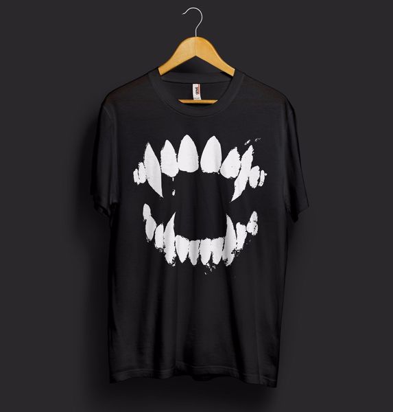 new tee shirt jaws halloween t shirt monster shark teeth fangs party costume cool summer t-shirt
new tee shirt jaws halloween t shirt monster shark teeth fangs party costume cool summer t-shirt
