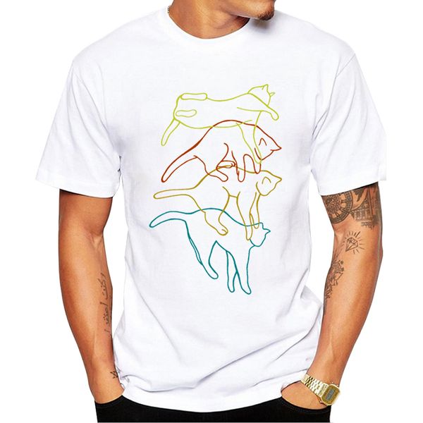 teehub new fashion abstract cat rollover men t-shirt short sleeve casual tee line cat printed hipster tshirts funny
teehub new fashion abstract cat rollover men t-shirt short sleeve casual tee line cat printed hipster tshirts funny