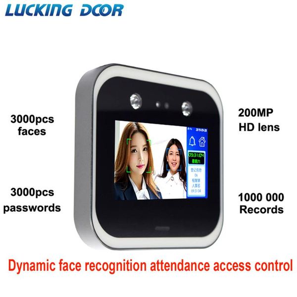 facial recognition system 5 inch touch screen dynamic face time attendance access control employee clock
facial recognition system 5 inch touch screen dynamic face time attendance access control employee clock