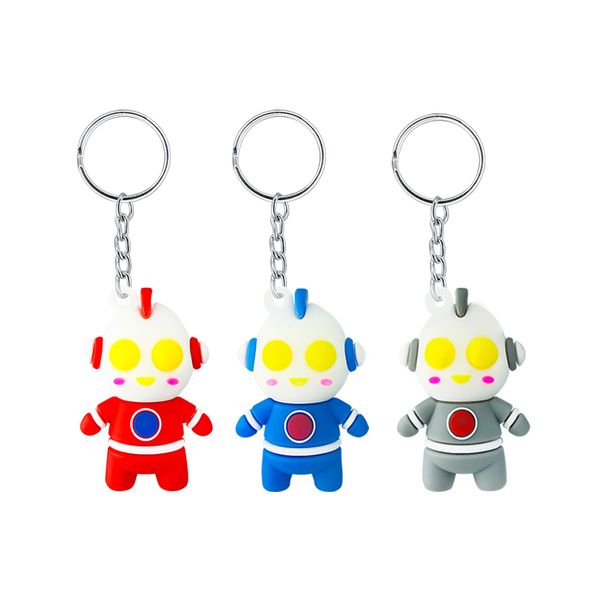 pvc soft plastic keychain pendant creative small gifts cute funny cartoon monster shape luggage pendant, Silver
pvc soft plastic keychain pendant creative small gifts cute funny cartoon monster shape luggage pendant, Silver