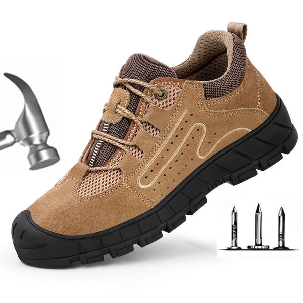 steel toe safety boots non-slip anti-stab ankle wilderness survival safty anti-smashing steel mid-plate safety shoe light, Black
steel toe safety boots non-slip anti-stab ankle wilderness survival safty anti-smashing steel mid-plate safety shoe light, Black