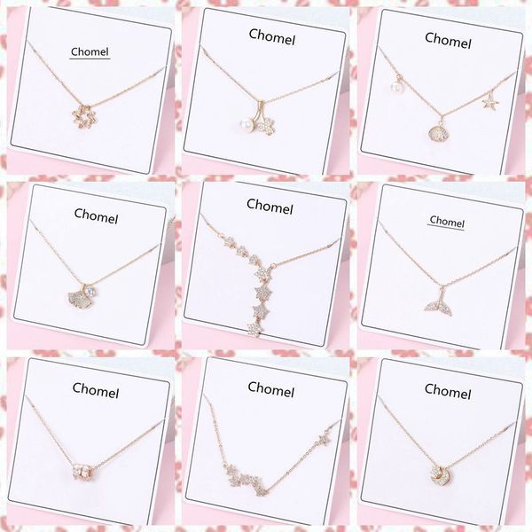 singapore chomel necklace female fritillaria moon and the stars pendant new net red non-mainstream light luxury simple clavicle11, Silver
singapore chomel necklace female fritillaria moon and the stars pendant new net red non-mainstream light luxury simple clavicle11, Silver