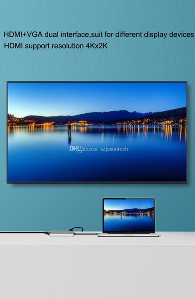 type-c to hdmi vga+2 usb 3.0+sd+gigabyte lan+pd charging+3.5 audio usb-c to rj45 ethernet wired adapter hub data sync otg converter
type-c to hdmi vga+2 usb 3.0+sd+gigabyte lan+pd charging+3.5 audio usb-c to rj45 ethernet wired adapter hub data sync otg converter