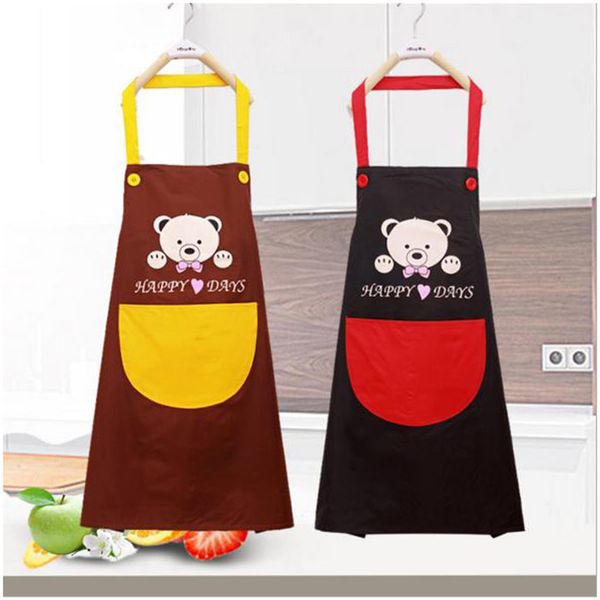 aprons cartoon bear sleeveless apron polyester waterproof pockets coffee shop cleaning home kitchen cooking baking tools
aprons cartoon bear sleeveless apron polyester waterproof pockets coffee shop cleaning home kitchen cooking baking tools