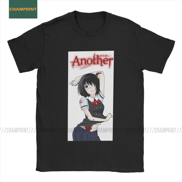 men's t-shirt another funny pure cotton tees short sleeve misaki mei kouichi sakakibara manga blood dark school dead t shirt
men's t-shirt another funny pure cotton tees short sleeve misaki mei kouichi sakakibara manga blood dark school dead t shirt