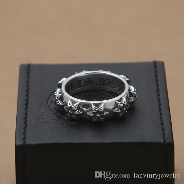 brand new 925 sterling silver jewelry vintage american style designer band rings for men & women star shape unique ring gift ing
brand new 925 sterling silver jewelry vintage american style designer band rings for men & women star shape unique ring gift ing