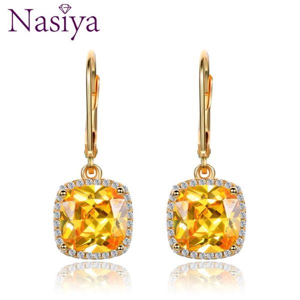 women earrings 925 sterling silver gold yellow zircon women original pure bridal jewelry noble jewelry party gift
women earrings 925 sterling silver gold yellow zircon women original pure bridal jewelry noble jewelry party gift