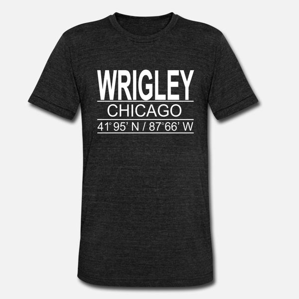 wrigley chicago t shirt men printing tee shirt s-3xl normal crazy basic spring outfit shirt