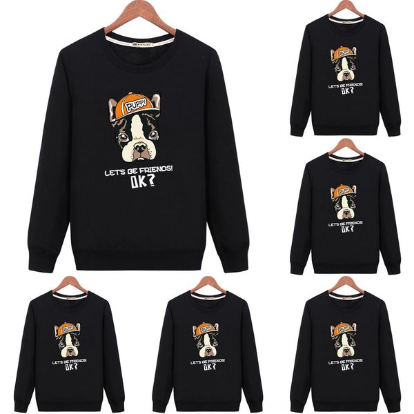 autumn and winter men's round neck plus velvet long sleeve loose pullover pulloversweater pullover warm base shirt thickened large size, Black
autumn and winter men's round neck plus velvet long sleeve loose pullover pulloversweater pullover warm base shirt thickened large size, Black