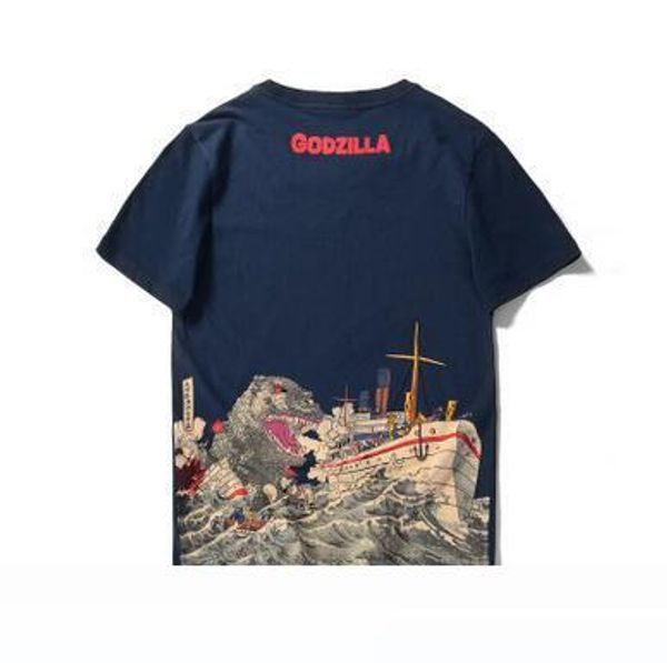 2018 male t shirt japanese harajuku godzilla cotton tshirt camisetas hombre teenager streetwear short sleeve fashion shirts, White;black
2018 male t shirt japanese harajuku godzilla cotton tshirt camisetas hombre teenager streetwear short sleeve fashion shirts, White;black