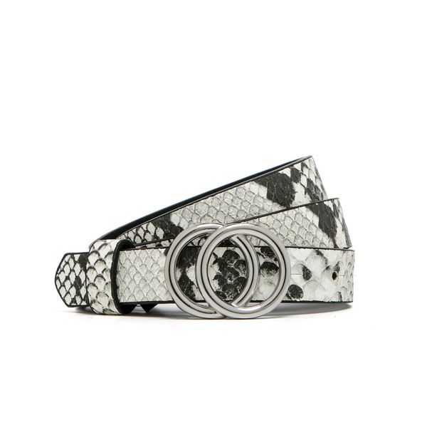 womens cool snakeskin slender belt small double round buckle european and american all-match dress pu strip fashion decorative pin buckle le, Black;brown
womens cool snakeskin slender belt small double round buckle european and american all-match dress pu strip fashion decorative pin buckle le, Black;brown