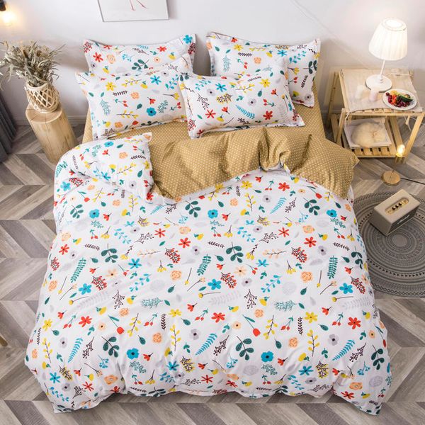 bedding sets floral bed linen white color reactive printed bedclothes singel double size comforter set
bedding sets floral bed linen white color reactive printed bedclothes singel double size comforter set