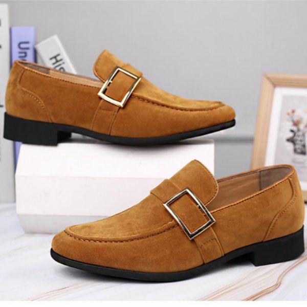 Formal wear Frosted texture Men business Sequined shoes low-heel Wear resistant Antiskid sole Comfortable leather Large size shoes
Formal wear Frosted texture Men business Sequined shoes low-heel Wear resistant Antiskid sole Comfortable leather Large size shoes