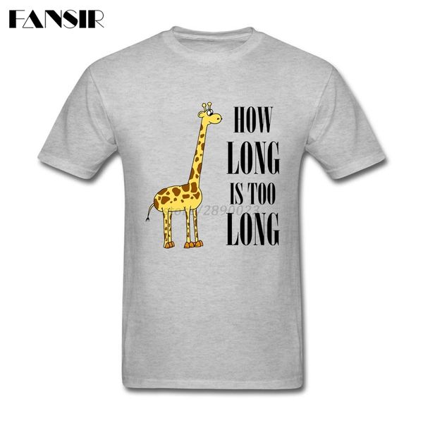 fashion t shirt men male giraffe how long is too long men t-shirt short sleeve crewneck cotton teenage summer tees
fashion t shirt men male giraffe how long is too long men t-shirt short sleeve crewneck cotton teenage summer tees