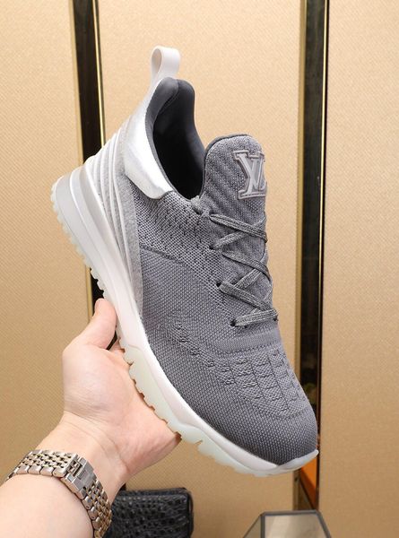 2021 summer new lace men 's sports shoes ,street fashion versatile comfortable breathable shoes ,original box packaging 38 -45 n, Black