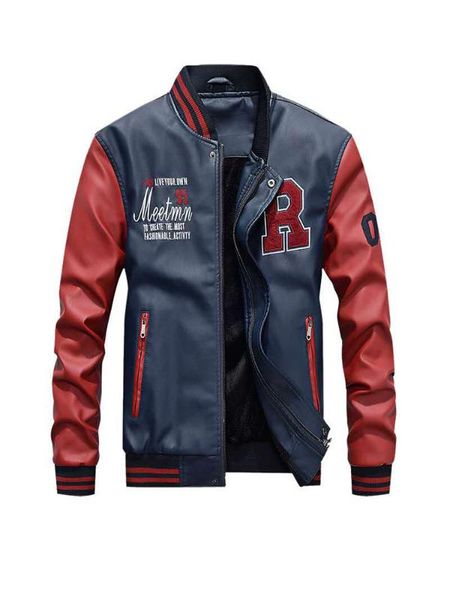 men's jackets leather jacket men bomber baseball biker pu coat faux pilot varsity fleece college black slim fit motorcycles, Black;brown
men's jackets leather jacket men bomber baseball biker pu coat faux pilot varsity fleece college black slim fit motorcycles, Black;brown
