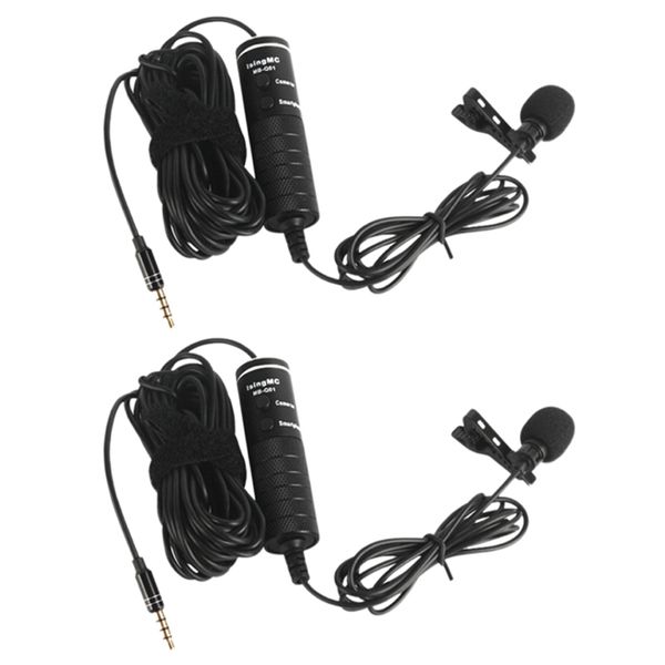 2pcs lavalier microphone rechargeable omnidirectional condenser clip-on mic with led indicator for recording vlog
2pcs lavalier microphone rechargeable omnidirectional condenser clip-on mic with led indicator for recording vlog