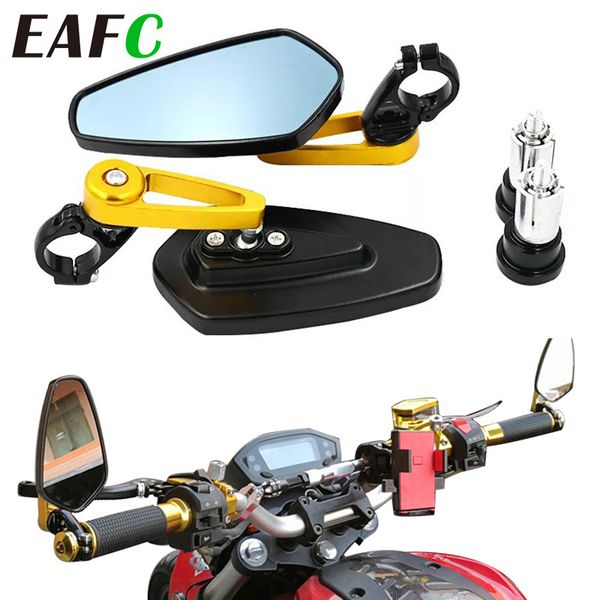1 pair 7/8" 22mm motorcycle aluminum bar end side rearview mirror universal motorbike bike handlebar rear view mirrors
1 pair 7/8" 22mm motorcycle aluminum bar end side rearview mirror universal motorbike bike handlebar rear view mirrors
