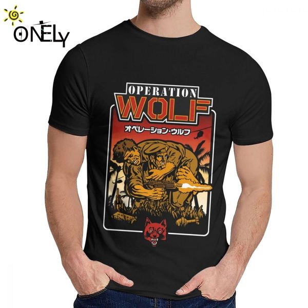 man's t-shirt vintage arcade game operation wolf nice cotton leisure round collar retro la camiseta
man's t-shirt vintage arcade game operation wolf nice cotton leisure round collar retro la camiseta
