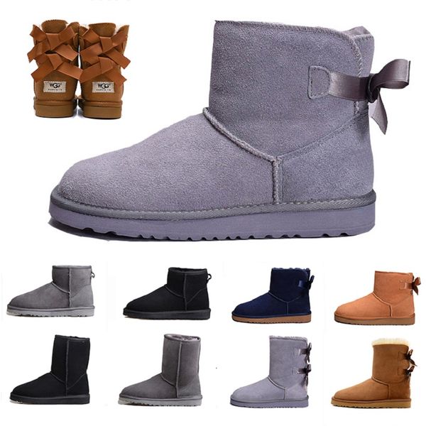 brown wgg luxury designer women boots classic tall chestnut bailey bowknot leather winter snow ankle womens half knee australian boots, Black
brown wgg luxury designer women boots classic tall chestnut bailey bowknot leather winter snow ankle womens half knee australian boots, Black