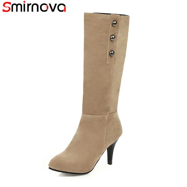smirnova new arrival 2020 winter ladies knee high boots party shoes high heels boots slip on black wholesale female
smirnova new arrival 2020 winter ladies knee high boots party shoes high heels boots slip on black wholesale female