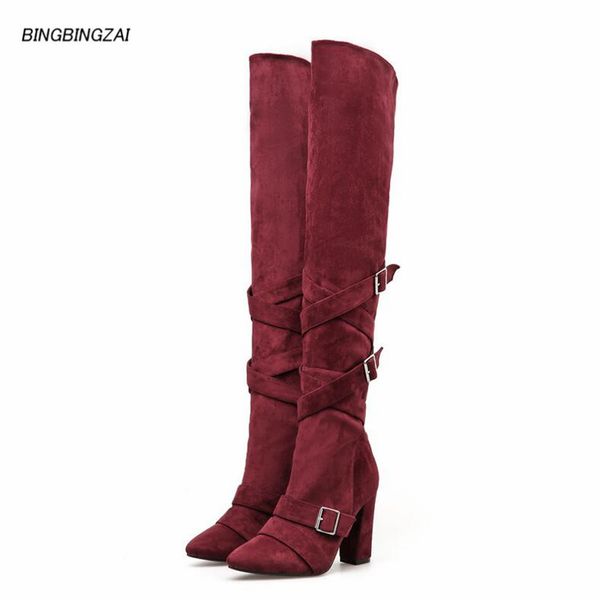 new pattern over the knee boots women's boots fashion superior quality shoes woman 10cm high heel women's 4-8 9 bbz, Black
new pattern over the knee boots women's boots fashion superior quality shoes woman 10cm high heel women's 4-8 9 bbz, Black