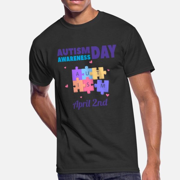 world autism awareness day april 2 t shirt men customize cotton round collar leisure anti-wrinkle new style summer style outfit shirt
world autism awareness day april 2 t shirt men customize cotton round collar leisure anti-wrinkle new style summer style outfit shirt