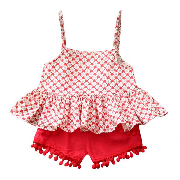 clearance cut baby girls 2pcs toddler kids baby girl outfits clothes floral sleeveless vest t-shirt+shorts set z0211, White
clearance cut baby girls 2pcs toddler kids baby girl outfits clothes floral sleeveless vest t-shirt+shorts set z0211, White