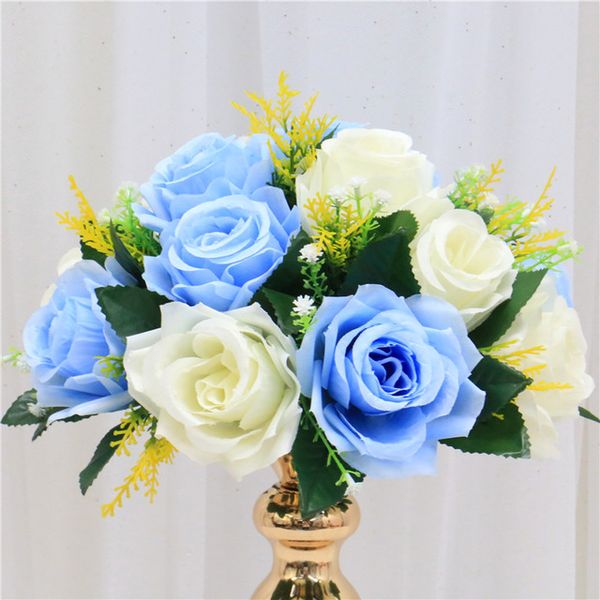 26cm artificial flower ball fabric plastic simulation flower centerpiece for wedding decor road lead table flower bouquet
26cm artificial flower ball fabric plastic simulation flower centerpiece for wedding decor road lead table flower bouquet