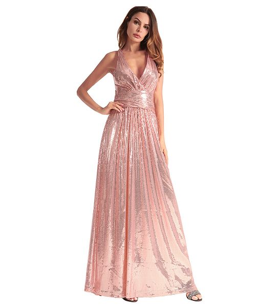 2019 new design sequined dress christmas gift sequined party wrap dress shine maxi long sequins dress, White;black
2019 new design sequined dress christmas gift sequined party wrap dress shine maxi long sequins dress, White;black