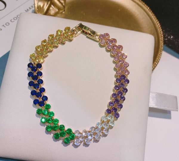 fashion roman street shooting shiny color zircon color ladies bracelet, Black
fashion roman street shooting shiny color zircon color ladies bracelet, Black