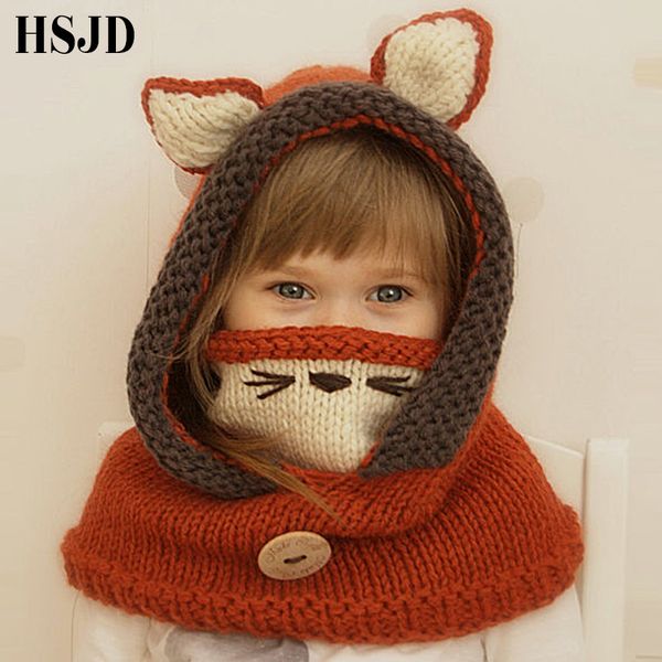 cute cartoon animal handmade kids winter hats cat ear cloak beanie hat children windproof hat and scarf boy girl knitted cap, Yellow
cute cartoon animal handmade kids winter hats cat ear cloak beanie hat children windproof hat and scarf boy girl knitted cap, Yellow
