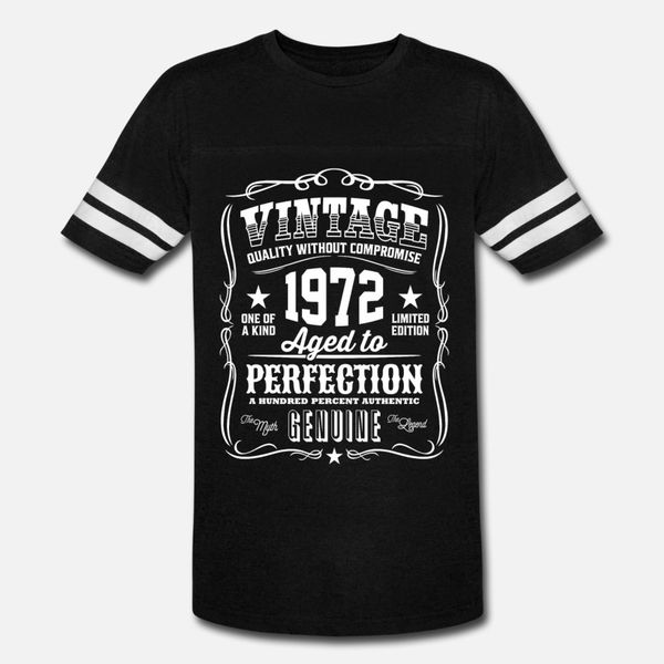 vintage 1972 aged to perfection white print t shirt men character cotton round collar trend crazy basic summer original shirt, White;black
vintage 1972 aged to perfection white print t shirt men character cotton round collar trend crazy basic summer original shirt, White;black