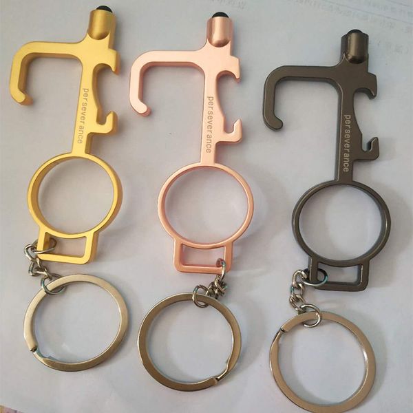 elevator buttons keyring contactless door opener keychain chain safety key grip ring protection isolation no touch metal edc tool in opp bag, Slivery;golden
elevator buttons keyring contactless door opener keychain chain safety key grip ring protection isolation no touch metal edc tool in opp bag, Slivery;golden