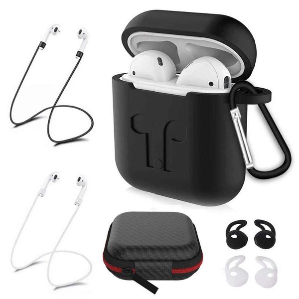 anti-lost lanyard all-inclusive anti-drop shell earphone sleeve wireless bluetooth headset protector cover set case 7-piece set for airpods
anti-lost lanyard all-inclusive anti-drop shell earphone sleeve wireless bluetooth headset protector cover set case 7-piece set for airpods