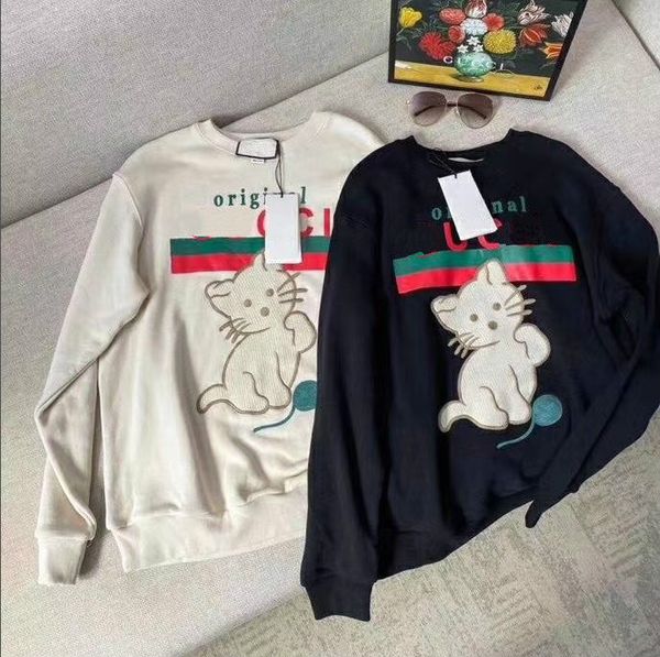cute cat hoodies 20fw round neck trend letter animal embroidery pattern fashion women's sweater 2 colors size m-2xl-
cute cat hoodies 20fw round neck trend letter animal embroidery pattern fashion women's sweater 2 colors size m-2xl-