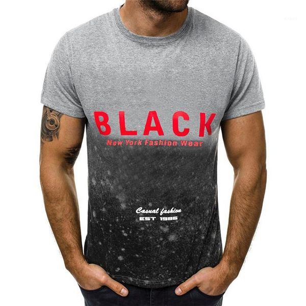 sleeve breathable mens summer mens clothing red black letter printed gradient mens tshirt casual short, White;black
sleeve breathable mens summer mens clothing red black letter printed gradient mens tshirt casual short, White;black