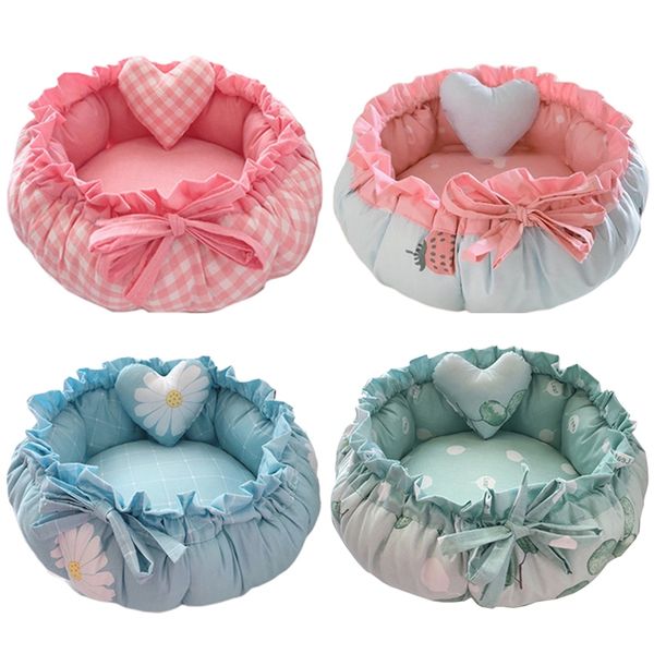princess style sweety pet dog bed cat bed house cushion kennel pens sofa with pillow warm sleeping bag-lattice-s
princess style sweety pet dog bed cat bed house cushion kennel pens sofa with pillow warm sleeping bag-lattice-s