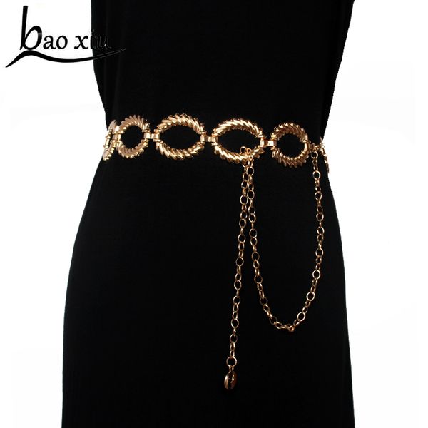 luxury metal waist chain belt dress fashion personality belt for women hip hop style female belts straps femme accessories, Black;brown
luxury metal waist chain belt dress fashion personality belt for women hip hop style female belts straps femme accessories, Black;brown