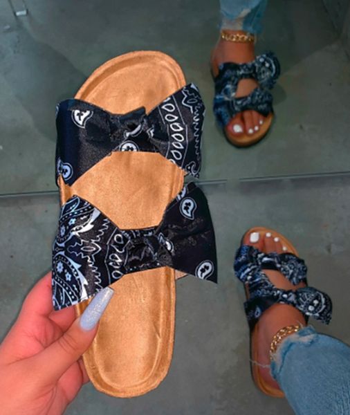 fashion women bow slippers shoes summer sandals leopard flat suede casual fashion beach shoes women's slippers, Black
fashion women bow slippers shoes summer sandals leopard flat suede casual fashion beach shoes women's slippers, Black