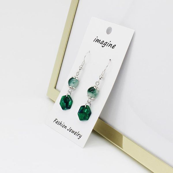 dangle & chandelier shela semi-precious green stone geometric acetic acid acrylic drop earrings small fashion jewelry for women pendientes, Silver
dangle & chandelier shela semi-precious green stone geometric acetic acid acrylic drop earrings small fashion jewelry for women pendientes, Silver