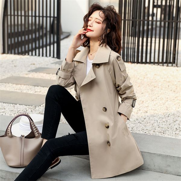 fashion windbreaker women's clothing british 2020 spring autumn korean loose long trench coats for women khaki m369, Tan;black
fashion windbreaker women's clothing british 2020 spring autumn korean loose long trench coats for women khaki m369, Tan;black