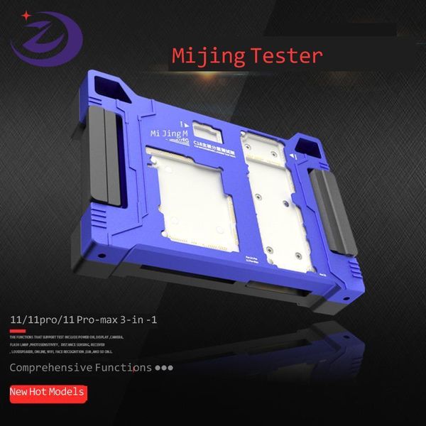 mijing c18 for 11 pro promax 3 in 1 main board function testing fixture logic board upper and lower middle layered tester
mijing c18 for 11 pro promax 3 in 1 main board function testing fixture logic board upper and lower middle layered tester