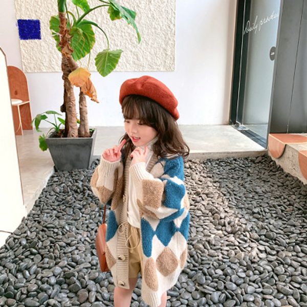 baby girls diamond pattern oversize sweater cardigan long sleeve toddler kids coat, Blue;gray
baby girls diamond pattern oversize sweater cardigan long sleeve toddler kids coat, Blue;gray