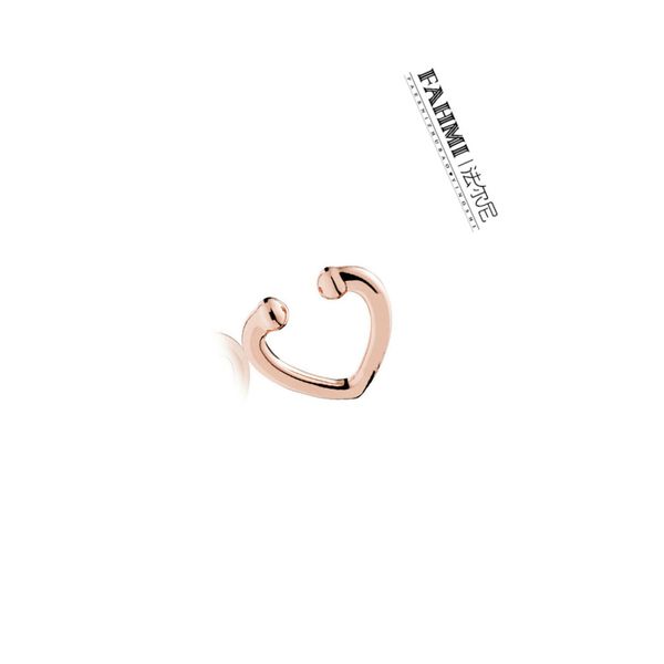 fahmi 100% 925 sterling silver 1:1 original exquisite style noble 287214 open heart ear cuff rose gold earrings women jewelry, Golden;silver
fahmi 100% 925 sterling silver 1:1 original exquisite style noble 287214 open heart ear cuff rose gold earrings women jewelry, Golden;silver