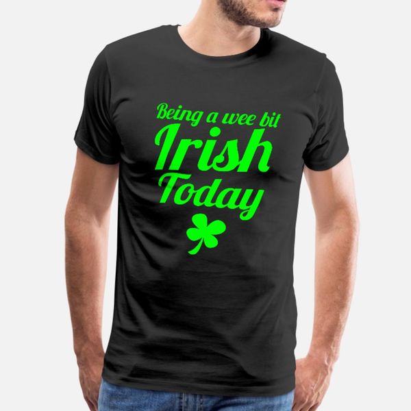 being a wee bit irish today with a shamrock t shirt men customized 100% cotton euro size s-3xl kawaii crazy casual summer style letter
being a wee bit irish today with a shamrock t shirt men customized 100% cotton euro size s-3xl kawaii crazy casual summer style letter