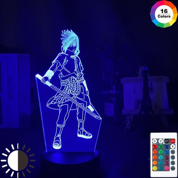 3d led night light sasuke uchiha рисунок изменение цвета ночник для детей спальня декор тактильного датчика настольная лампа наруто подарок
3d led night light sasuke uchiha рисунок изменение цвета ночник для детей спальня декор тактильного датчика настольная лампа наруто подарок