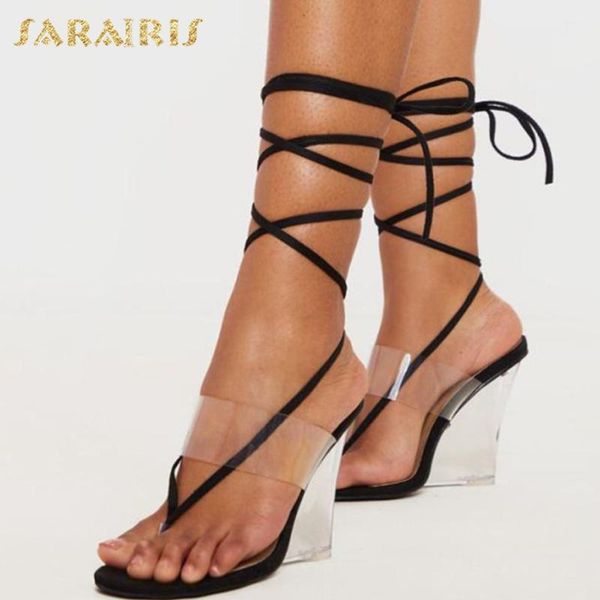 sarairis new design gladiator sandals women shoes wedge high heels lace-up narrow party club summer shoes lady sandals, Black
sarairis new design gladiator sandals women shoes wedge high heels lace-up narrow party club summer shoes lady sandals, Black